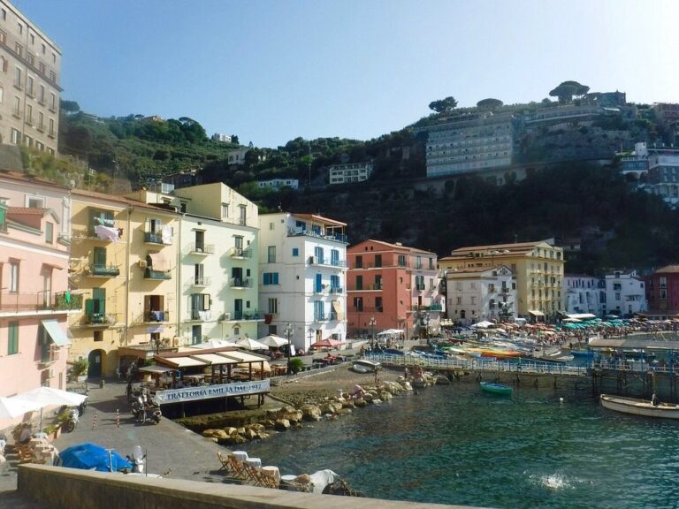 Marina Grande in Sorrento, Italy near the Amalfi Coast