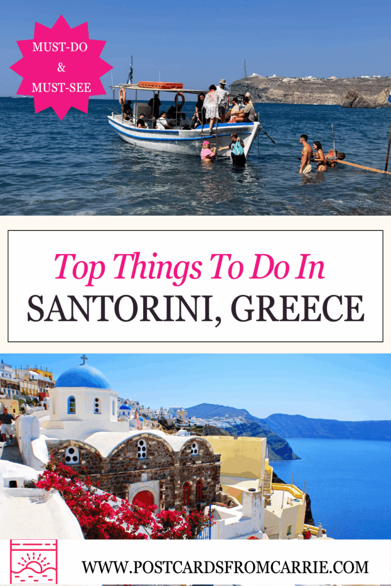 Top things to do in Santorini, Greece