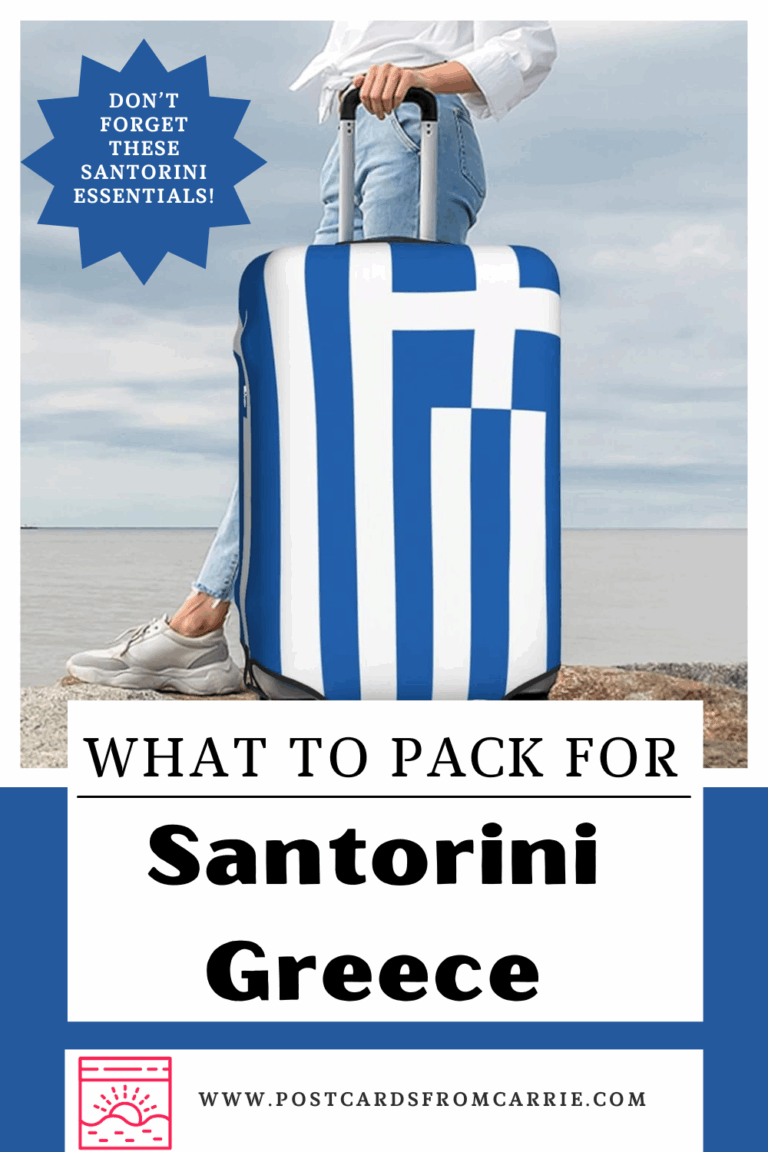 What to pack for Santorini Greece