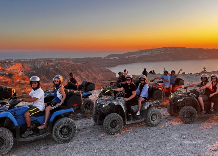 ATV Tour in Santorini Greece