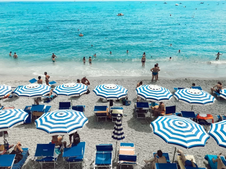Fornillo Beach in Positano on Italy's Amalfi Coast