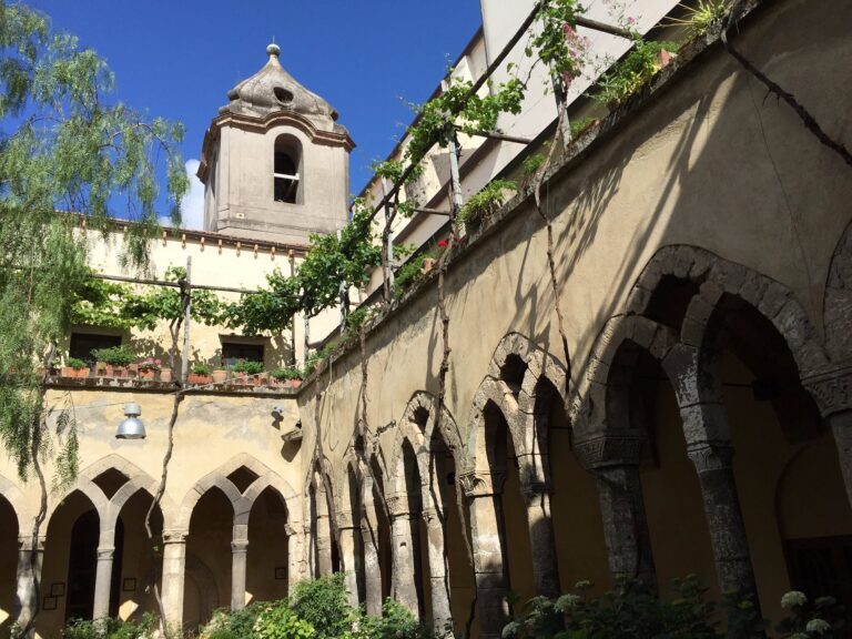 Cloister de Francesco in Sorrento, Italy near the Amalfi Coast