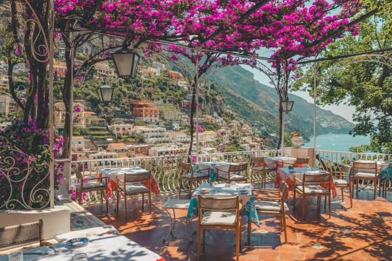 Il Tridente restaurant in Positano on Italy's Amalfi Coast