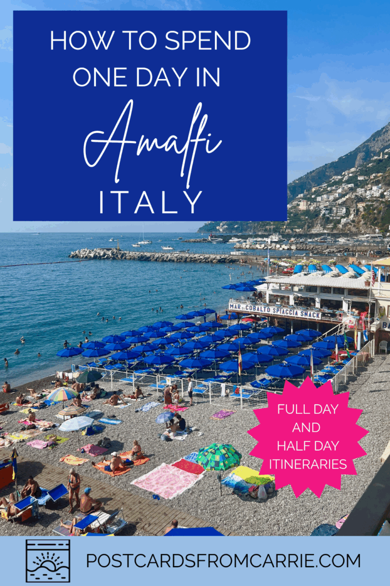 How to spend one day in Amalfi, Italy