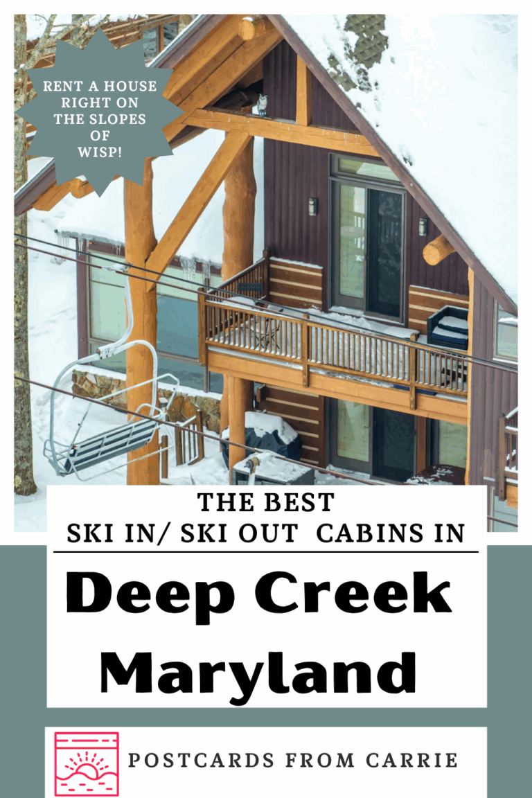 The Best Ski In Ski Out Vacation Rentals in Deep Creek Lake Maryland